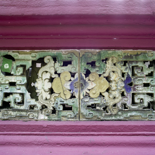decorative elements of the outer wall